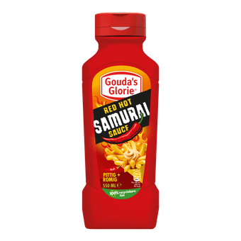 Gouda's Glorie red hot samurai saus