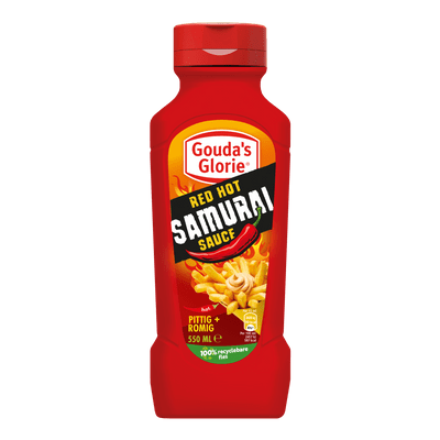 Gouda's Glorie red hot samurai saus