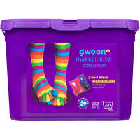 G'woon Wascapsules 2-in-1 kleur