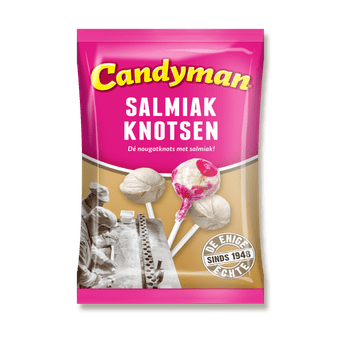 Candyman Salmiak knotsen 
