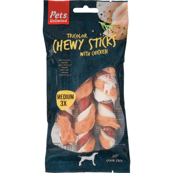 Foto van Pets Trio sticks medium op witte achtergrond