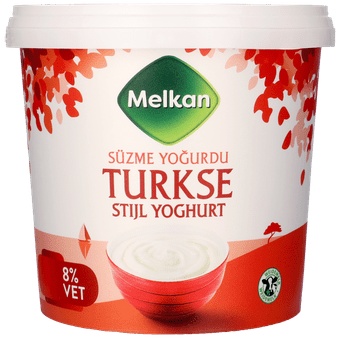 Melkan Yoghurt turkse stijl 8% vet