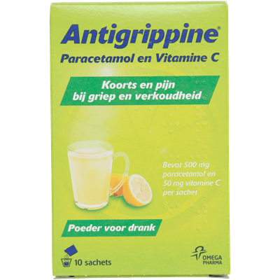 Antigrippine Poeder 500/50mg