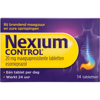 Nexium Control Tablet brandend maagzuur