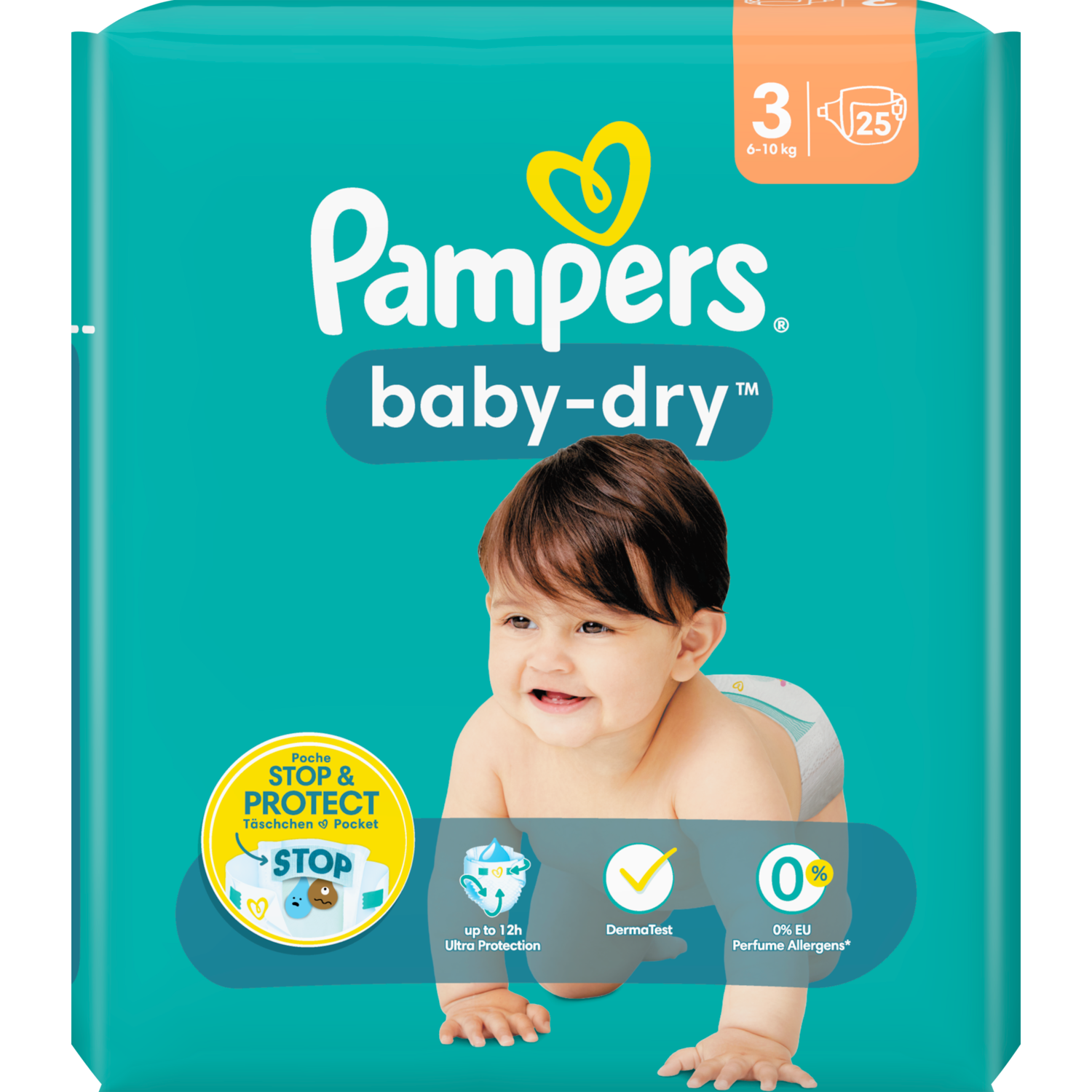 Pampers baby dry on sale size 3