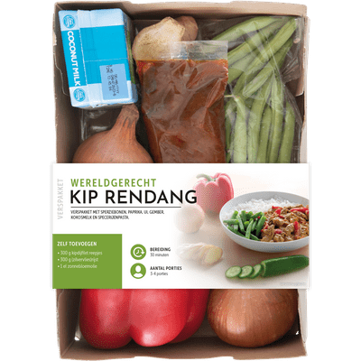 Fresh & easy Verspakket kip rendang