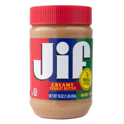 Jif Creamy peanut butter