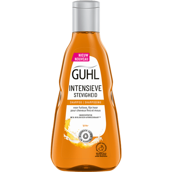 Foto van Guhl Shampoo intensieve stevigheid op witte achtergrond