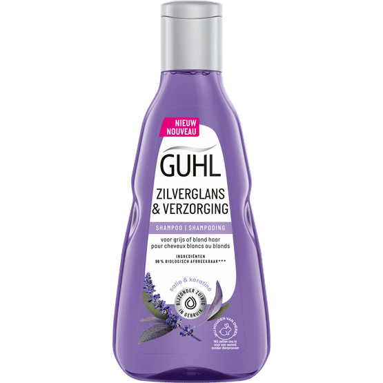 Foto van Guhl Shampoo zilver & vitaliteit op witte achtergrond