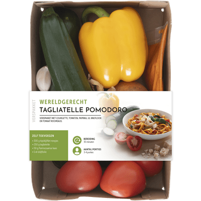 Fresh & easy Verspakket tagliatelle pomodoro