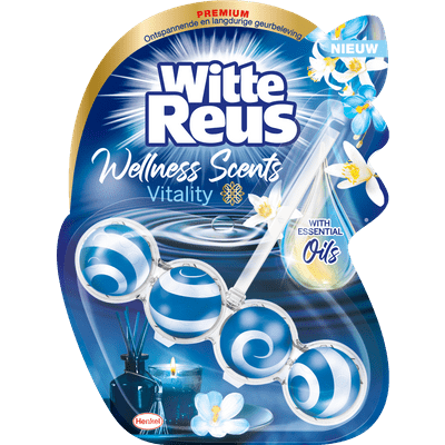 Witte Reus Toiletblok wellness scents vitality