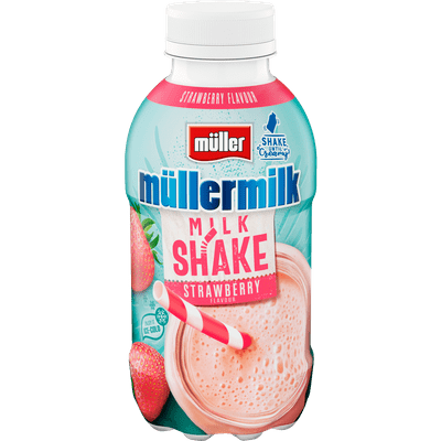 Müllermilk Milkshake aardbei