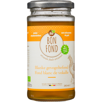 Belfond Gevogeltefond blank