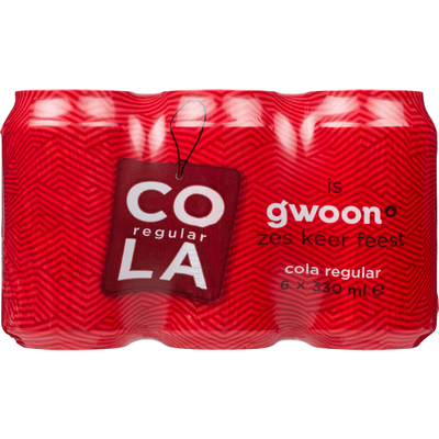 G'woon Cola 6x33 cl
