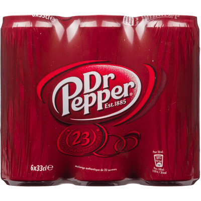 Dr Pepper Regular 6x33 cl