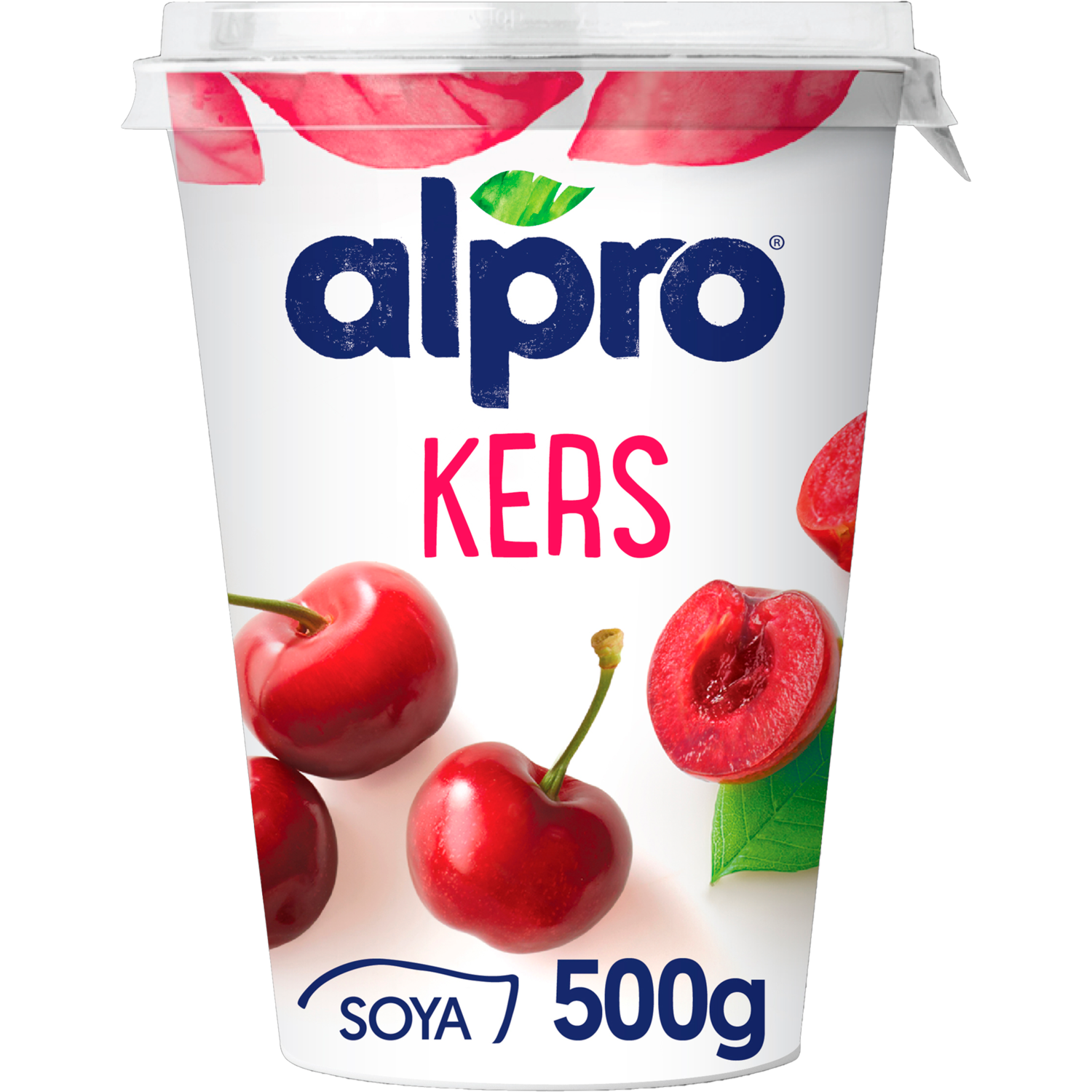 Alpro Plantaardige Drinkyoghurt Aardbei Kers