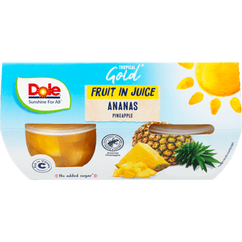 Dole Ananasstukjes op sap