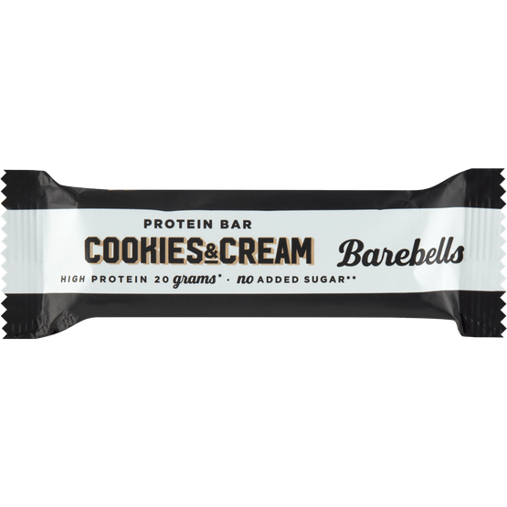 Foto van Cookies & cream op witte achtergrond
