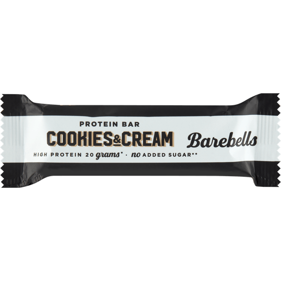 Foto van Cookies & cream op witte achtergrond