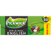 Pickwick English zwarte thee voor pot voordeelpak