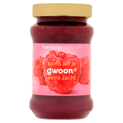G'woon Extra jam framboos
