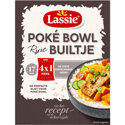 Lassie Poke bowl rijst builtjes