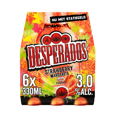 Desperados Strawberry margarita 6x33cl