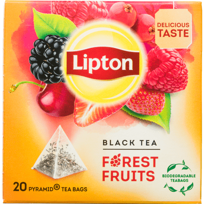 Lipton Vruchtenthee forest fruit kop 20 zakjes