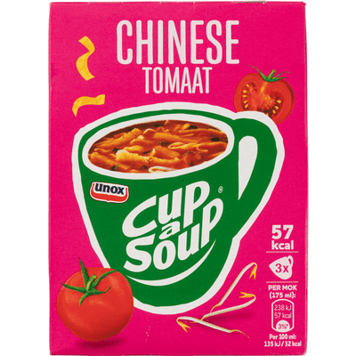 Unox Cup-a-soup chinese tomaat 3 stuks