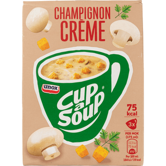 Unox Cup-a-soup champignon crème 3 stuks