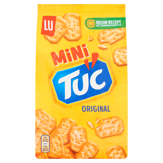 Foto van Lu Tuc minibites original op witte achtergrond