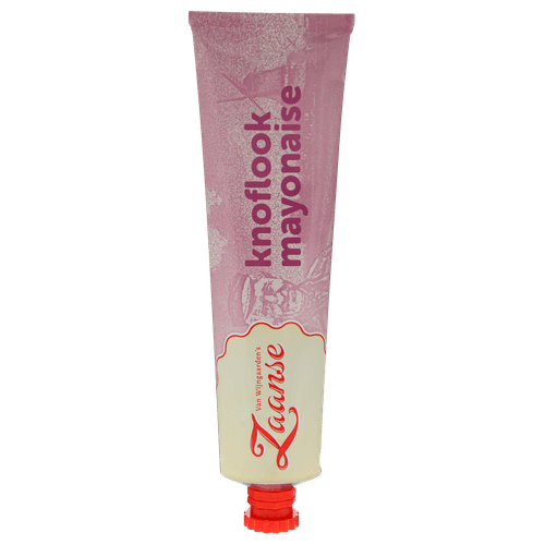 Foto van Van Wijngaarden Knoflookmayonaise tube op witte achtergrond
