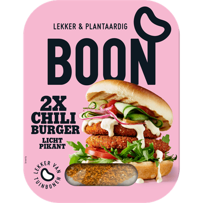 Boon Chili burger 2 stuks