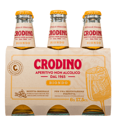 Crodino Biondo alcoholvrij 6x17.5 cl