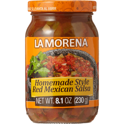  Red mexican salsa homemade style
