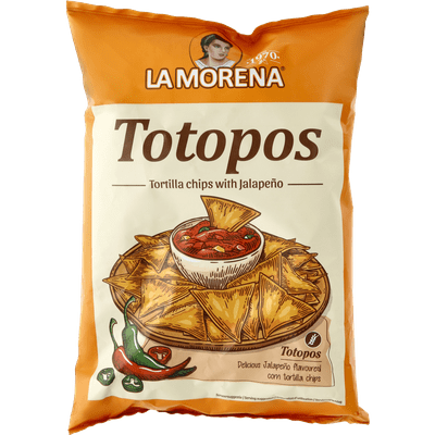  Topotos tortilla chips jalapeno