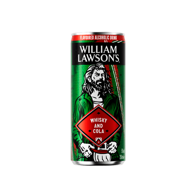 William Lawsons Scotch whisky & cola