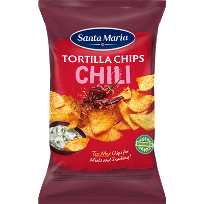 Santa Maria Tortilla chips chili