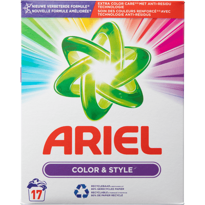 Ariel Poeder wasmiddel color 17 wasbeurten