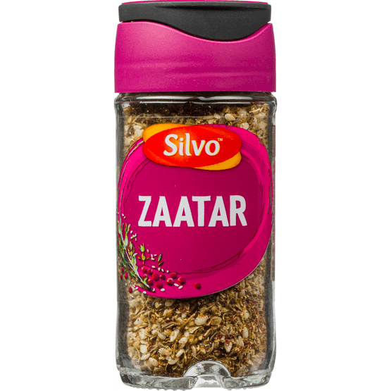 Foto van Silvo Zaatar kruiden op witte achtergrond