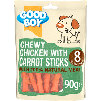 Good Boy Hondensnacks chicken carrot sticks