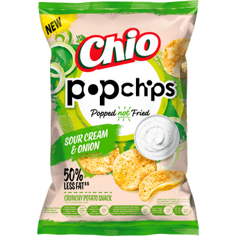 Chio Popchips sour cream & onion