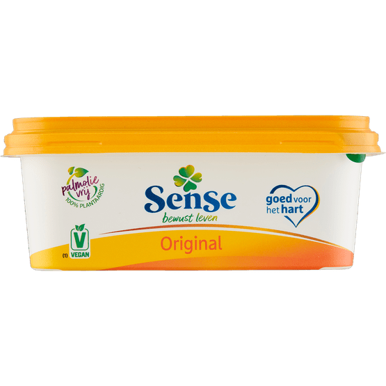 Foto van Sense Margarine original op witte achtergrond