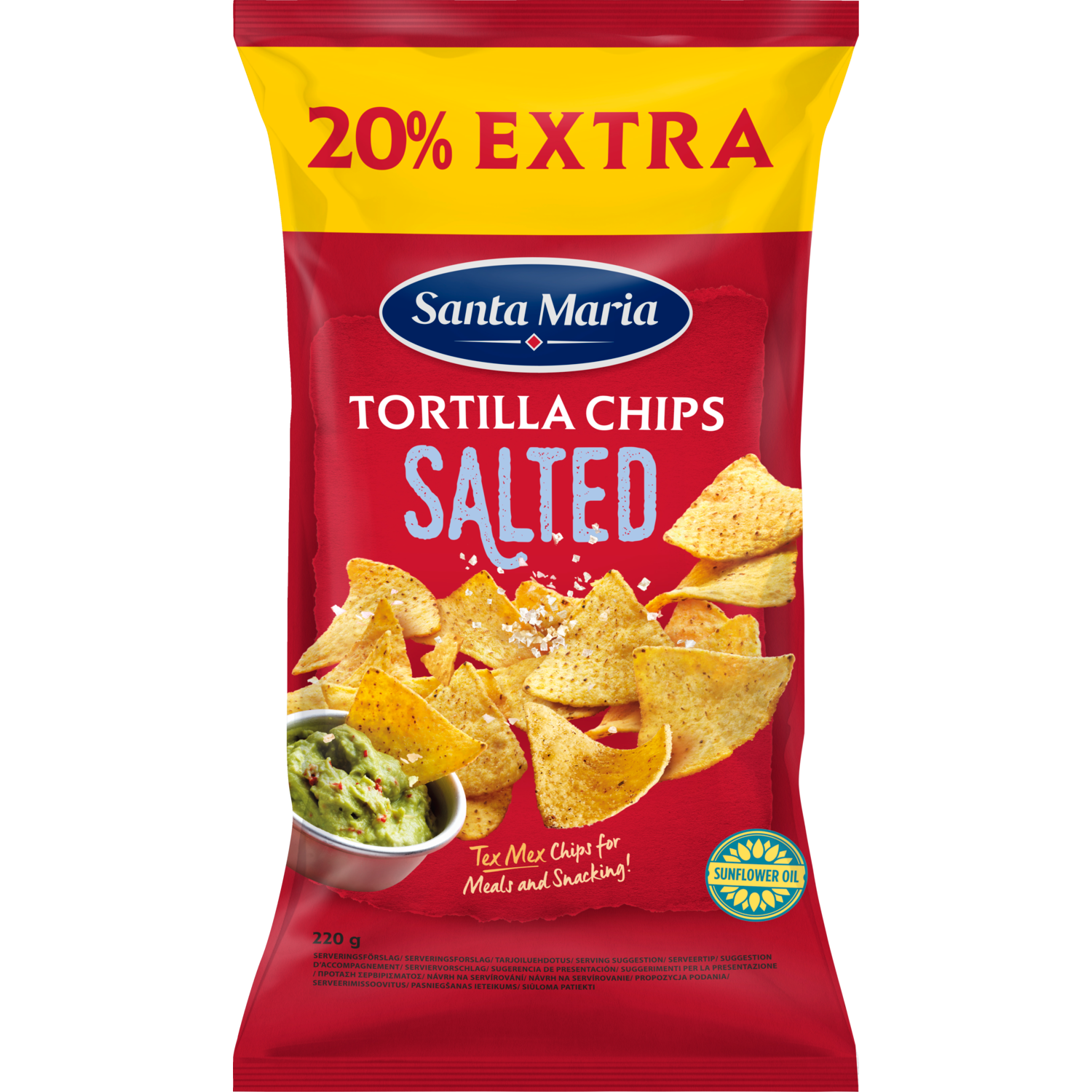 Afbeelding van Santa Maria Tortilla chips salted
