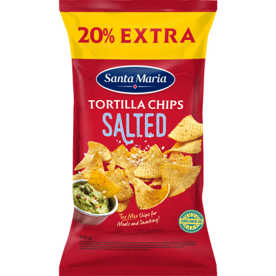 Santa Maria Tortilla chips salted