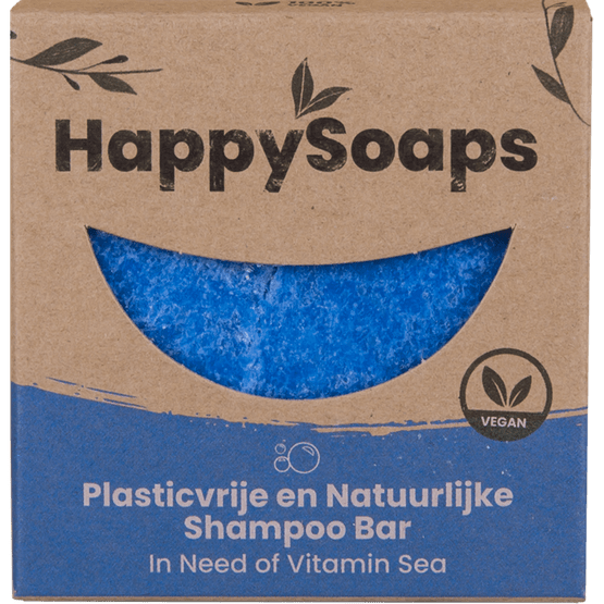 Foto van Happysoaps Shampoo bar need vitamin sea op witte achtergrond