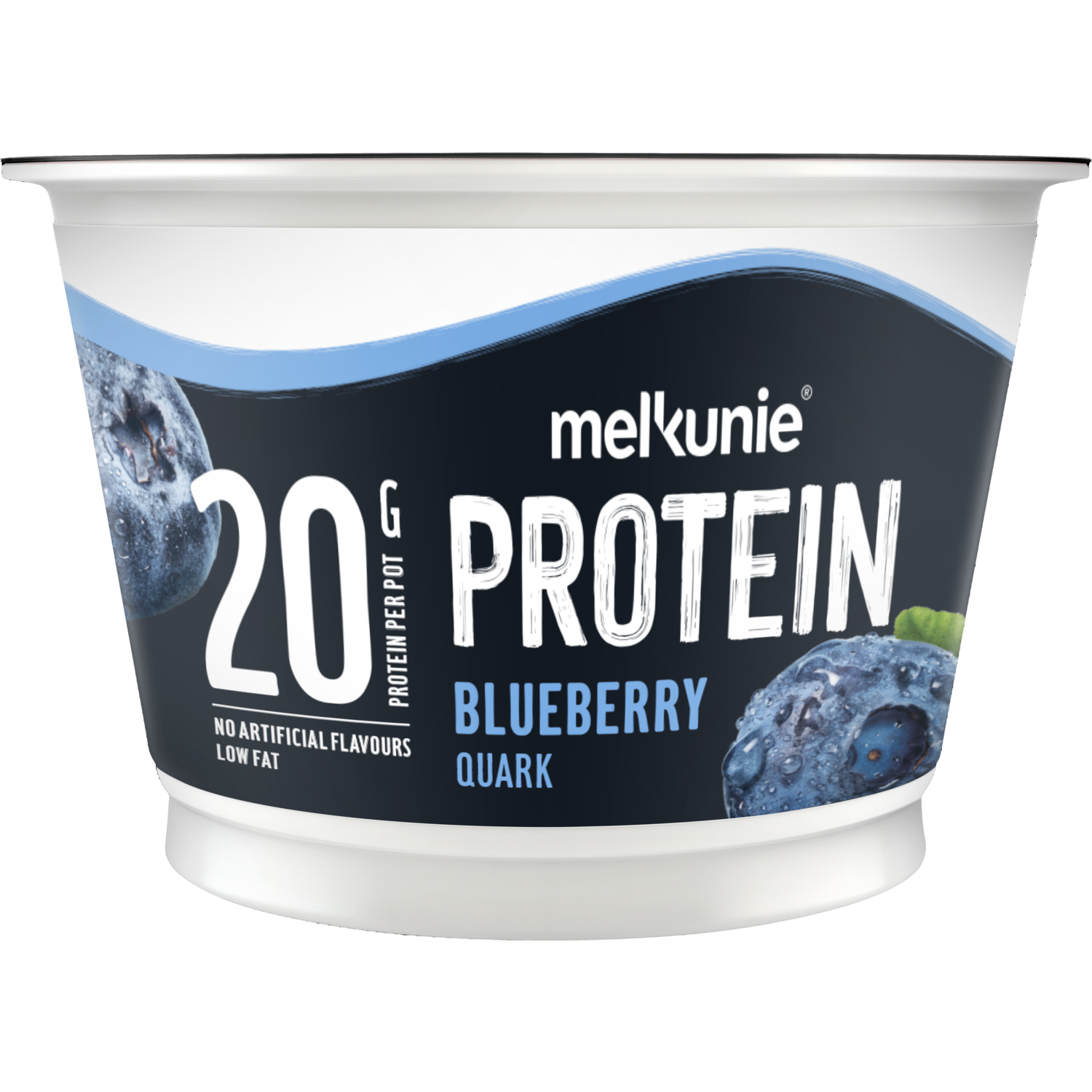 Melkunie Protein kwark bosbes
