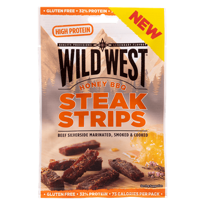 Wild West Steak strips honey bbq