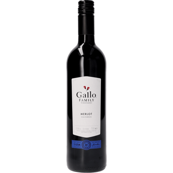 Foto van Gallo Family merlot op witte achtergrond