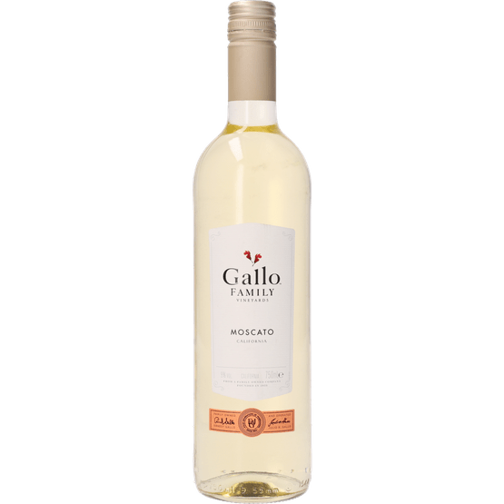 Foto van Gallo Family moscato op witte achtergrond